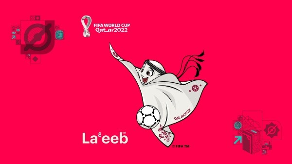 La&#039;eeb fue presentada como la mascota oficial de Qatar 2022.
