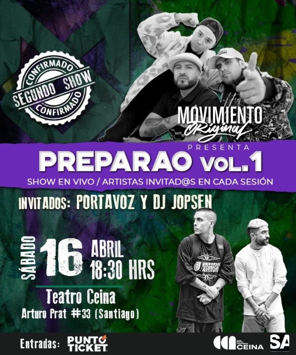 Movimiento Original suma segundo show en Santiago.