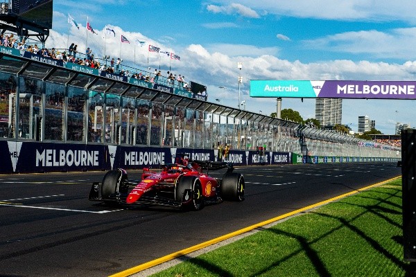 Leclerc se subió a lo más alto del podio en la Fórmula 1 en Australia (Foto: Ferrari)