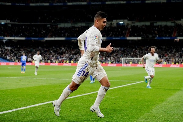 Casemiro viene de marcar ante Getafe por La Liga. (Foto: Getty Images)