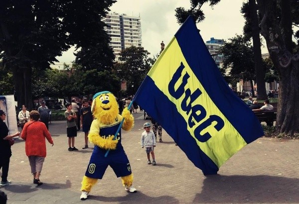 Mateo, estudioso hincha de la U. de Conce