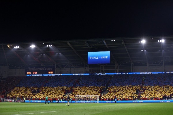 Ucrania volverá a las canchas en busca del repechaje a Qatar 2022 en medio de la guerra con Rusia. Foto: Getty Images