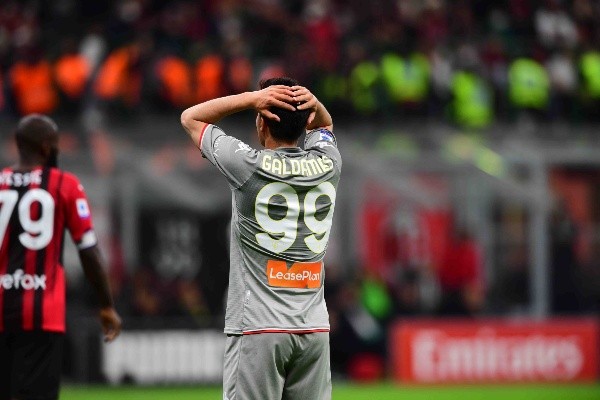 El Genoa de Pablo Galdames sufre en zona de descenso. (Foto: Getty Images)
