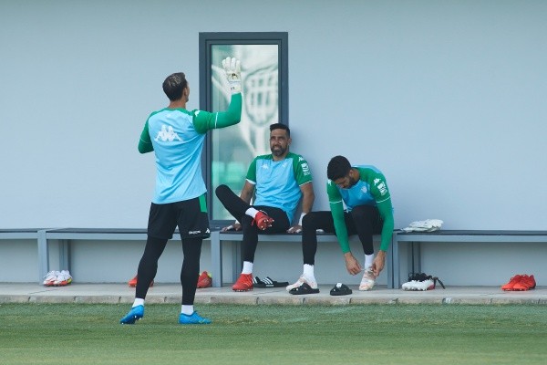 Rui Silva quiere sumar minutos y no descarta partir del Betis. Foto: Getty Images