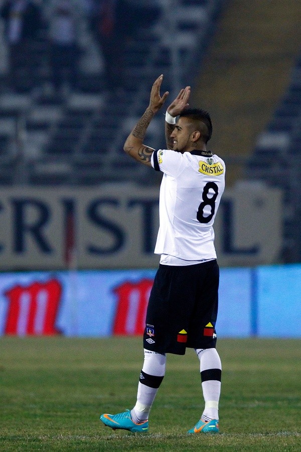Arturo Vidal le mandó un mensaje a la afición del Cacique. (Foto: Agencia Uno)