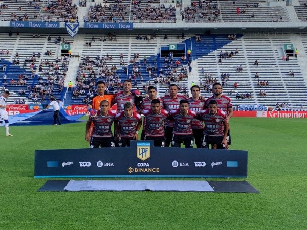 Cristopher Toselli fue titular en el Amalfitani.