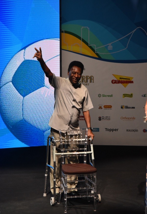 Pelé ha sufrido complicaciones de salud en el último tiempo (Getty)