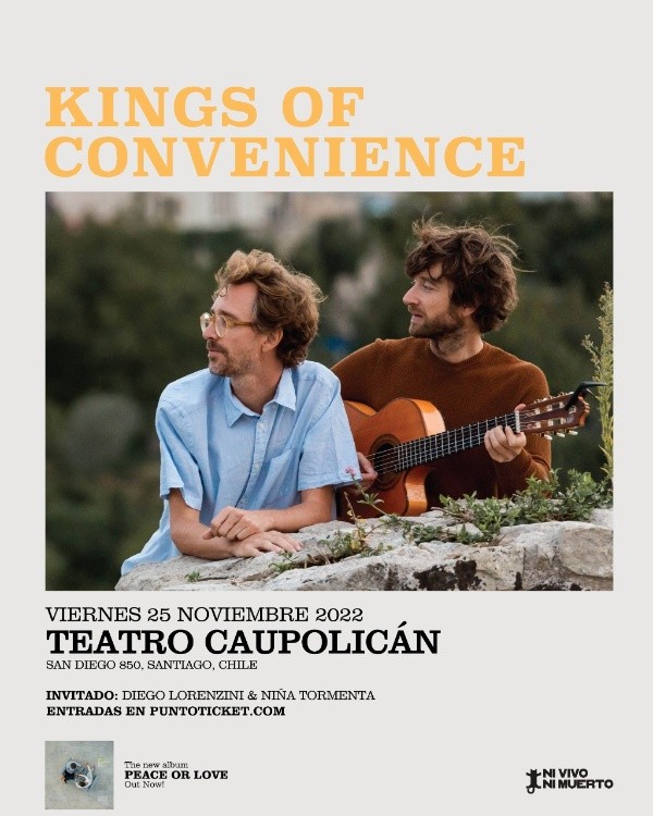 Kings Of Convenience agenda su regreso a Chile.(Foto: Collage)