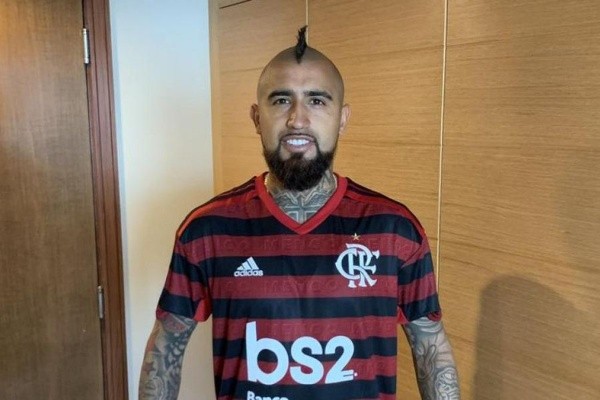 Vidal ha mostrado sus deseos de jugar por Flamengo (Archivo)