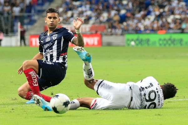 Sebastián Vegas fue titular todo el encuentro en el que Monterrey igualó sin goles con Atlas. Foto: JamMedia