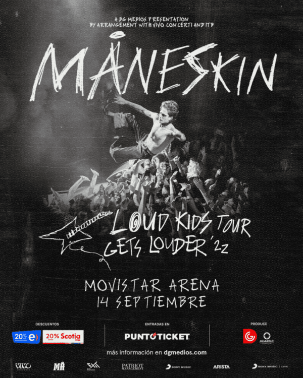 Måneskin confirma su debut en Chile.(Foto: DG Medios)