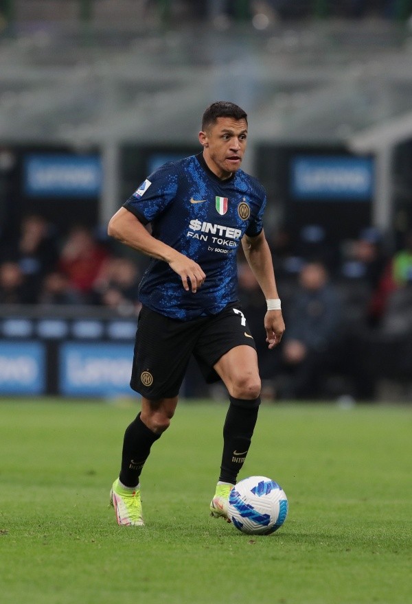 Alexis Sánchez frente a la Roma: apenas 9 minutos para el chileno.