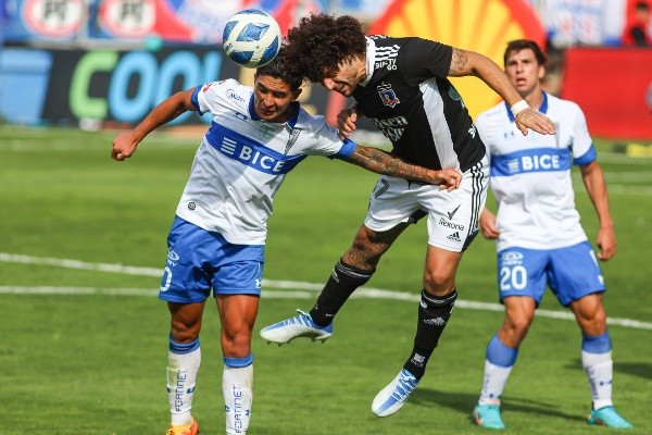 Falcón jugó un partido aparte contra los futbolistas de la UC (Agencia Uno)