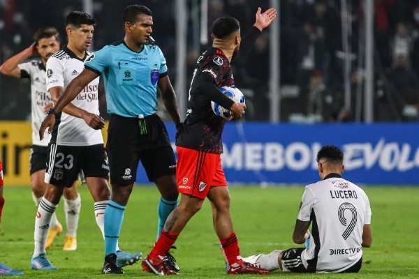 Pinilla se lanzó sin filtro contra el árbitro Alexis Herrera. (Foto: Agencia Uno)