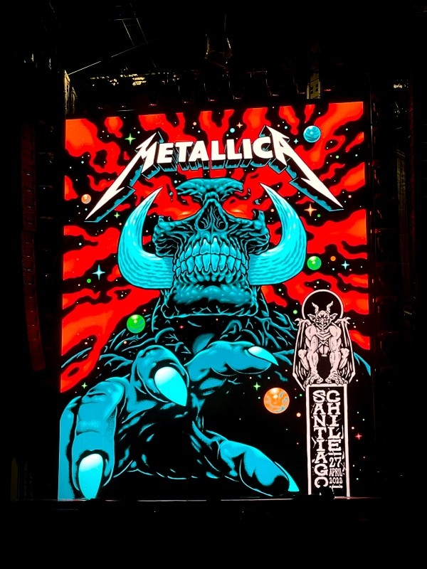 ¡Así se vivió Metallica en Chile! (Foto: Sebastián Medina)