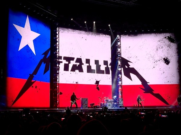 ¡Así se vivió Metallica en Chile! (Foto: Sebastián Medina)