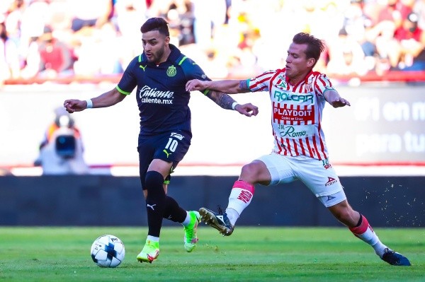 Chivas se hizo grande en su visita al Necaxa. Foto: Chivas.