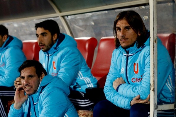Meneghini conoció a Beccacece en la U, a pesar de que no trabajan en la misma división, pero después fue su ayudante también en el Romántico Viajero. | Foto: Agencia Uno