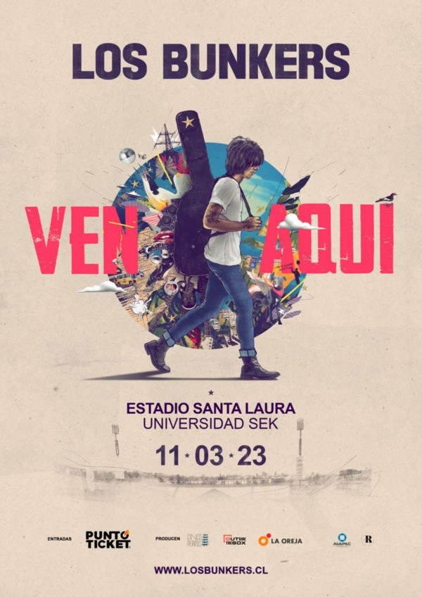¡Vuelven Los Bunkers!(Foto: Los Bunkers)
