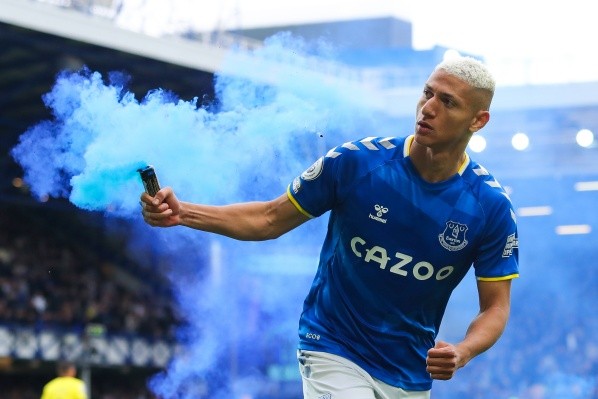 Richarlison se metió en un lío tras una polémica celebración. | Foto: Getty