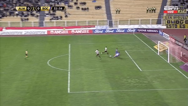 Boca Juniors se fue adelante con el polémico penal. (Foto: Captura Espn)