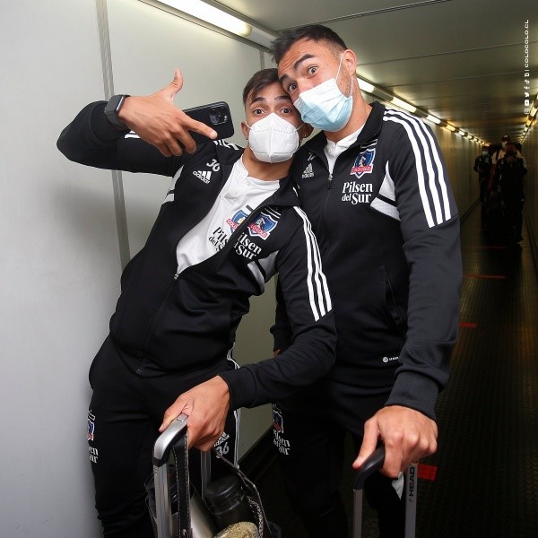 Solari y Suazo serán titulares ante Alianza Lima (Foto: Colo Colo)