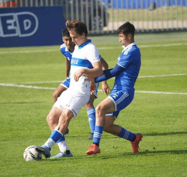 Milan Tudor frente a Universidad de Chile en el CDA. (Foto: Cristopher Antúnez)