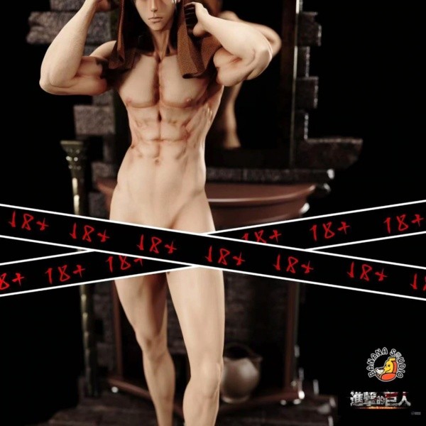 Fans se vuelven locos con figura de colección “para adultos” de Shingeki No Kyojin.(Foto: Banana Studio)