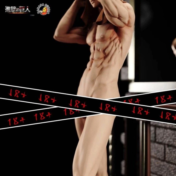 Fans se vuelven locos con figura de colección “para adultos” de Shingeki No Kyojin.(Foto: Banana Studio)