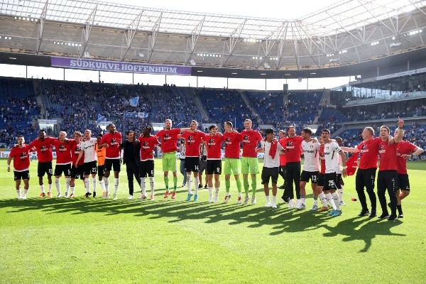 Bayer Leverkusen ganó y se clasificó a la edición 2022/23 de la UEFA Champions League. Foto: Getty Images