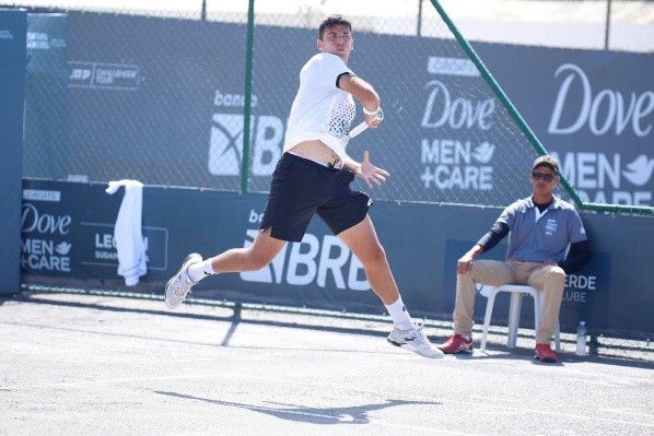 Tomás Barrios jugará la final del Challenger de Salvador de Bahía. | Foto: Legión Sudamericana