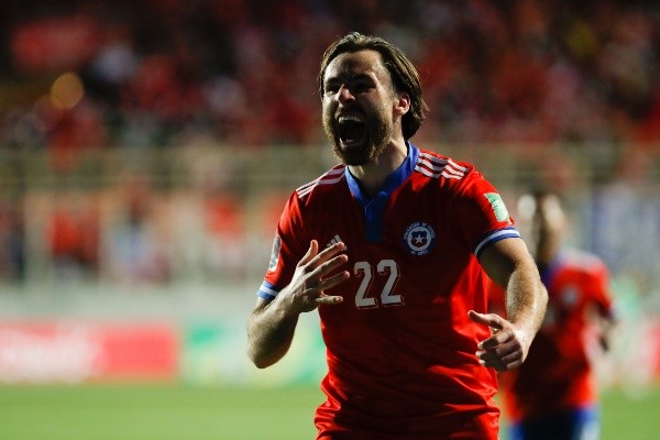 Ben Brereton Díaz sigue mostrando su orgullo chileno. (Foto: Agencia Uno)