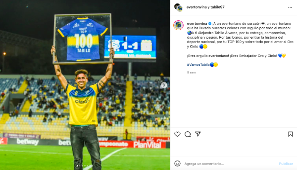 El ruletero Alejandro Tabilo puede ser el nuevo número 1 de Chile. | Foto: Everton