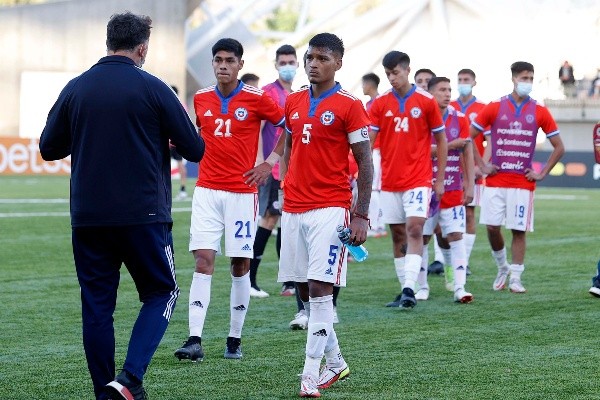 La selección chilena sub 20 convocó a juveniles de Colo Colo y le ayuda con la regla del sub 21 en el torneo. Foto: Comunicaciones ANFP