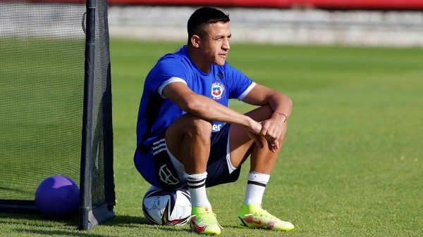 Alexis Sánchez espera por el próximo desafío de su carrera, el que puede estar en España. Foto: Comunicaciones ANFP