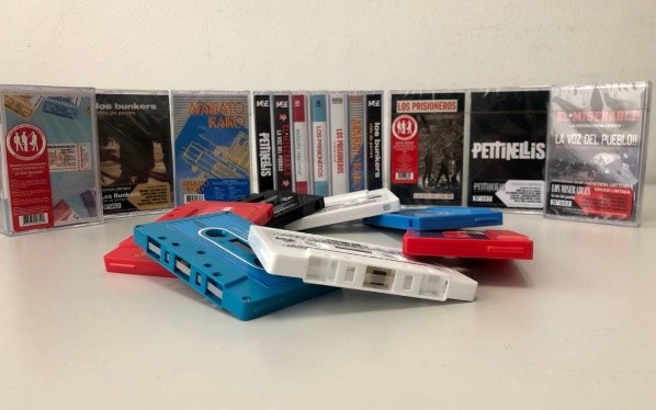 Emblemáticos discos vuelven en formato de cassette.(Foto: M&E Discos)