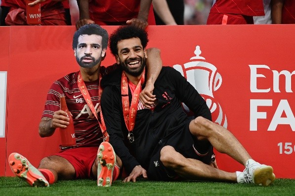 Mohamed Salah estuvo en buenas condiciones en los festejos. (Foto: Getty Images)