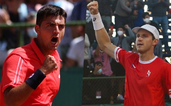 Barrios y Jarry siguen ilusionados con meterse en el cuadro principal de Roland Garros. | Foto: Agencia Uno