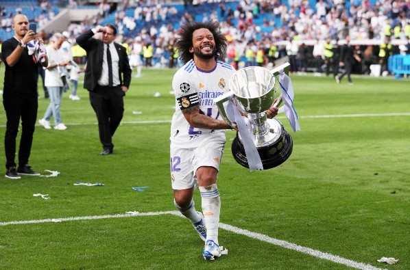 Marcelo se marchará como el madridista como más títulos. (Foto: Getty Images)