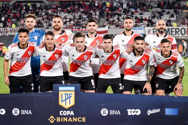 Centurión suma un partido como titular este año: el triunfo de River por 2-0 sobre Platense en la Copa de la Liga | Getty Images