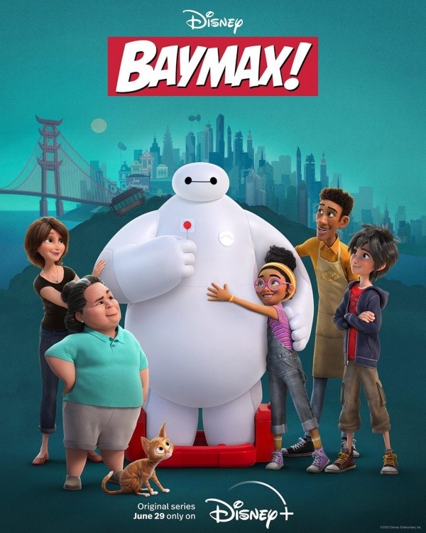 Poster oficial de ¡Baymax!. Foto: Disney
