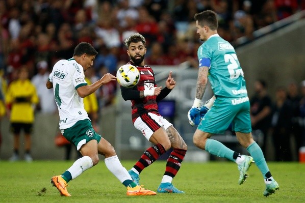 Flamengo le ganó 1-0 a Goiás en la séptima fecha del Brasileirao. | Foto: Getty