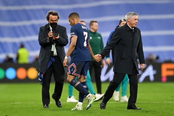 Mbappé finalmente no será dirigido por Carlo Ancelotti en el Real Madrid. | Foto: Getty