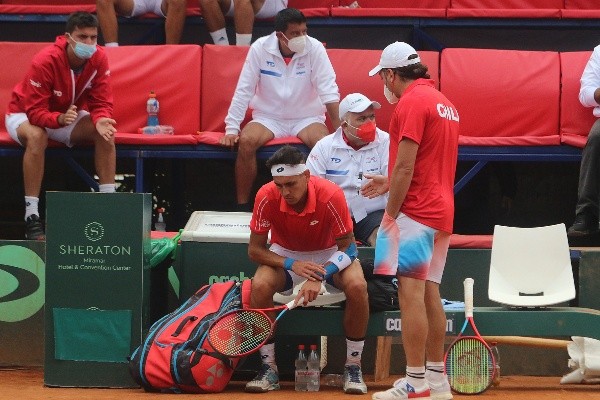Ale Tabilo se bajó de Roland Garros por una lesión. | Foto: Agencia Uno