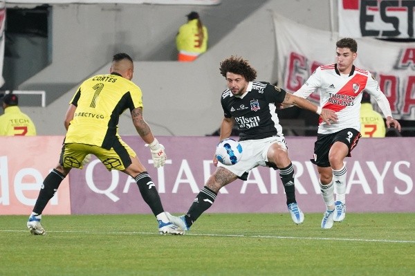 Colo Colo regresó de Argentina con una dura derrota por 4-0 ante River Plate. Ahora se juega todo o nada en la última fecha. Foto: Agencia Uno