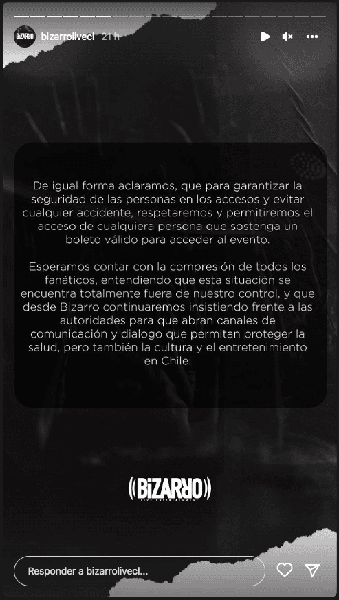 Karol G en Chile: Así reducirán el aforo de los shows.(Foto: Instagram)