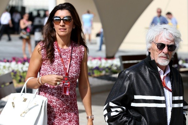 Bernie y Fabiana Ecclestone