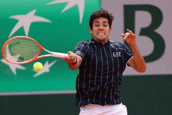 Garin buscará aprovechar su gran momento anímico ante Rublev. | Foto: Getty