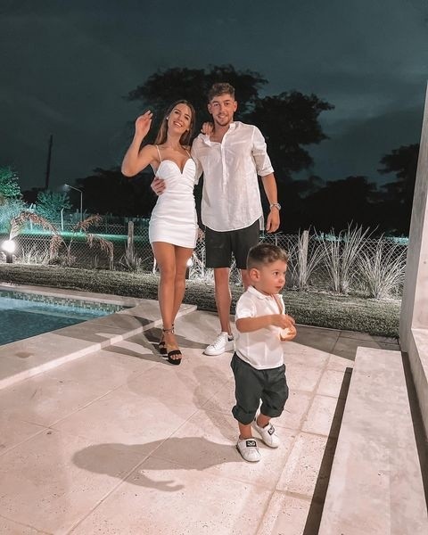 Federico Valverde y Mina Bonino tienen un hijo juntos. (Foto: Instagram)