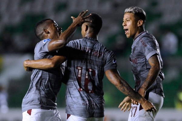 Fluminense hizo su parte del trabajo pero no fue suficiente. (Foto: @Sudamericana)